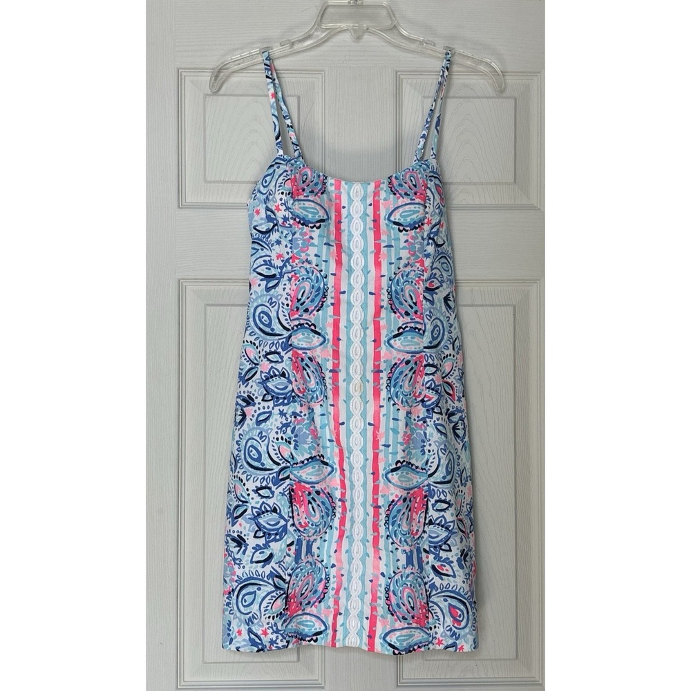 Lilly Pulitzer Shelli Stretch Shift Dress Size 4